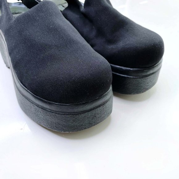 ⚡️SOLD⚡️ vintage le chateau 90s slingback flatform shoes - size 7 - Picture 2 of 7